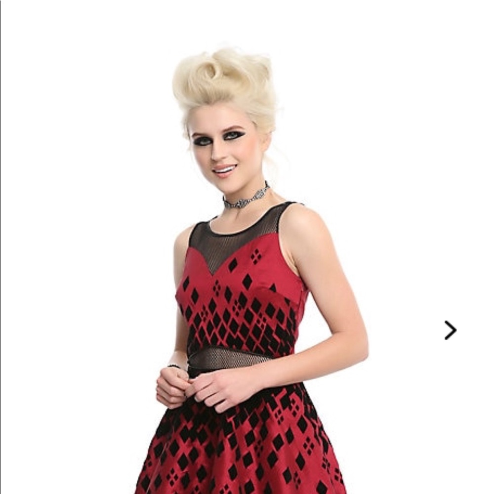 BRAND NEW Harley Quinn formal dress!!! Size s/m